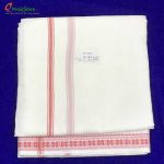 Nara Pattu Dhothi With Rudraksha Border - Image 3