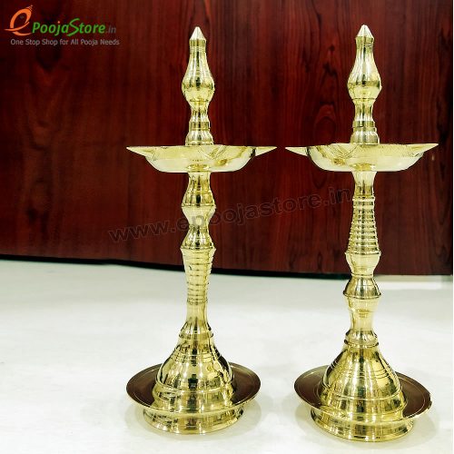 Brass Decorative Fancy Kerala Diya / Oil  Lamp