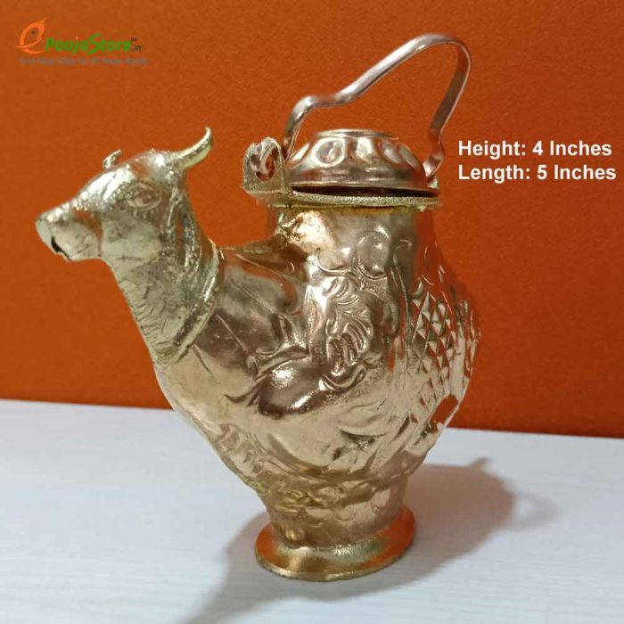 Gaumukhi Kamandalam (Cow Shaped) - Image 3
