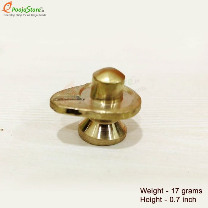 Brass Shiva Lingam  For Daily Puja - Image 2