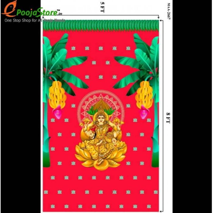 Decorative Background Curtain for Pooja - Image 6