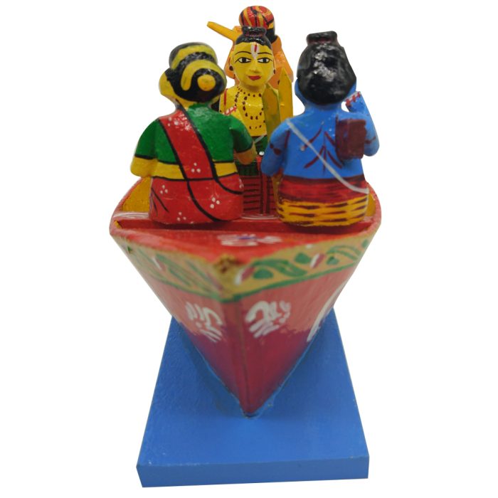 Rama Parivar Sailing in the Boat - Image 3