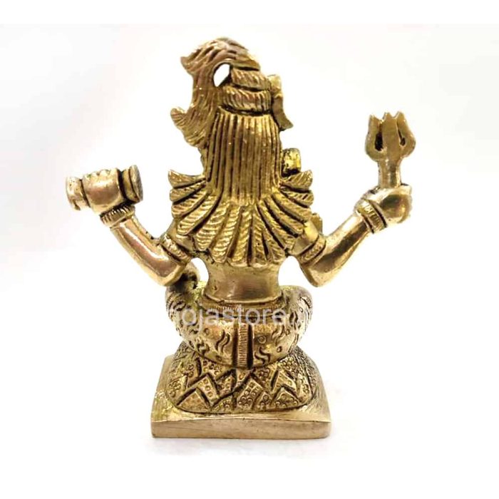 Shiva Bhagavan Idol ( God Shiva Brass Idol 3 inches) - Image 2