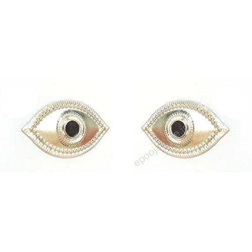 Silver Plated God / Goddess Eyes