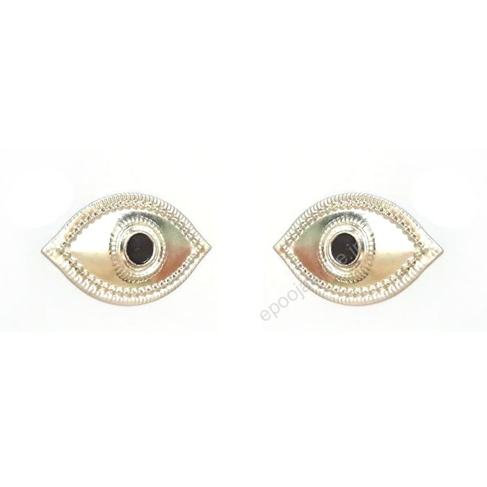 Silver Plated God / Goddess Eyes