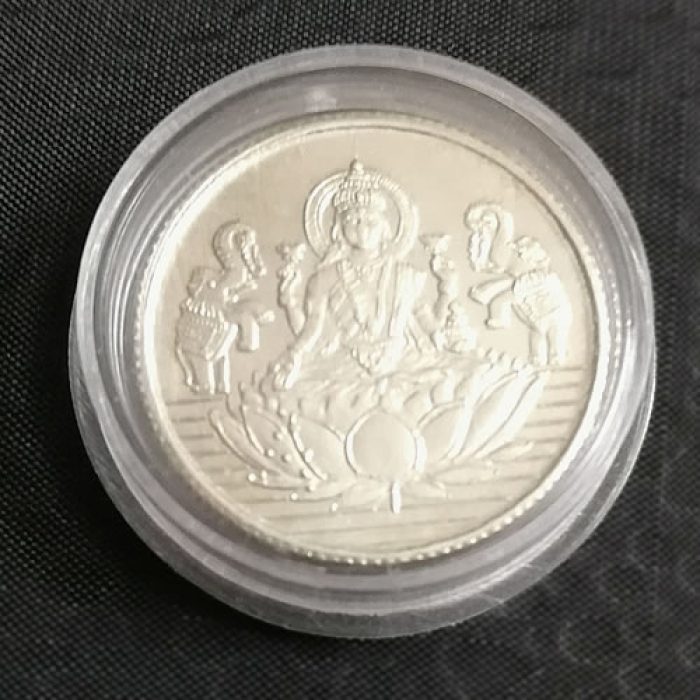 Lakshmi Devi Dollar (Silver Coin) - Image 2