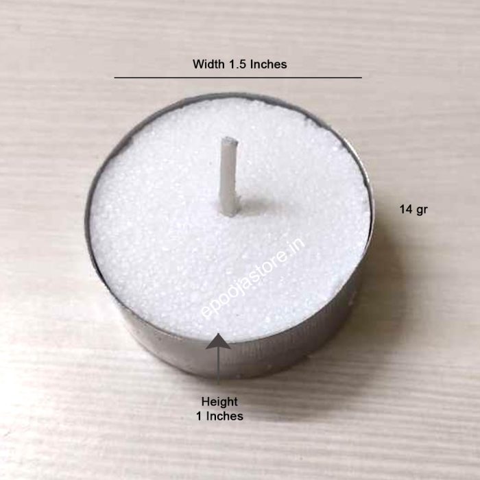 Tea Light Candles (10 pieces,Lead Free) - Image 3