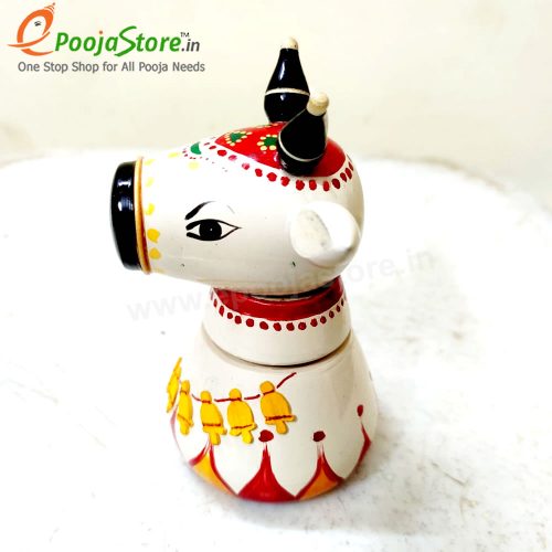 Cow Shaped Kumkuma Bharani
