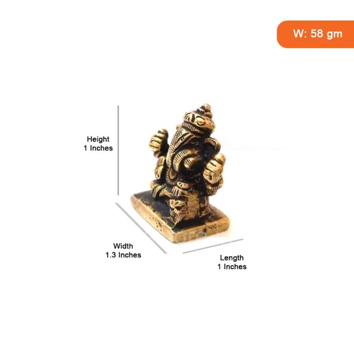 Ganesh Idol (Antique Small Ganesh) - Image 2