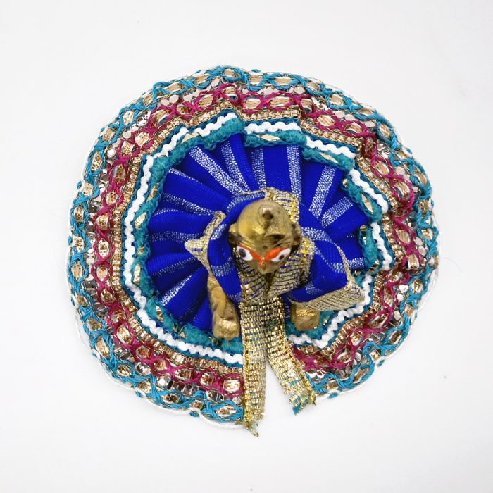 Laddu Bal Gopal  with Beautiful Poshak - Image 2