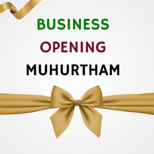 Business Opening Muhurtham